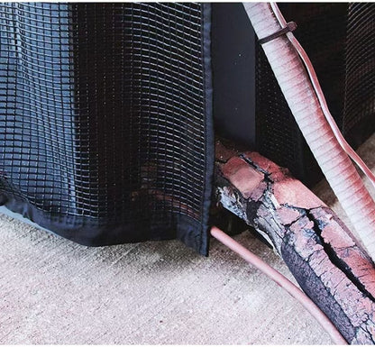 Housse de protection en maille pour climatiseur extérieur