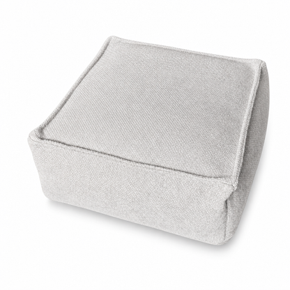 ⏳Offre spéciale à durée limitée⏰Housse pour repose-pieds de rangement : Remplissage avec vêtements, support de 100 kg, large fermeture éclair, lavable, 45x45x23cm