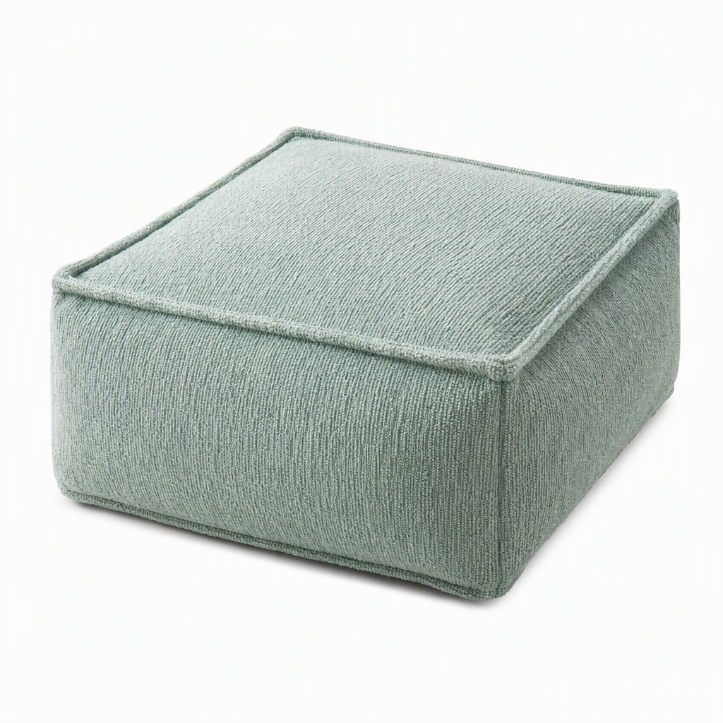 ⏳Offre spéciale à durée limitée⏰Housse pour repose-pieds de rangement : Remplissage avec vêtements, support de 100 kg, large fermeture éclair, lavable, 45x45x23cm