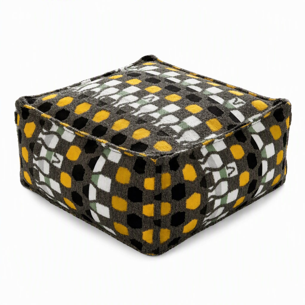 ⏳Offre spéciale à durée limitée⏰Housse pour repose-pieds de rangement : Remplissage avec vêtements, support de 100 kg, large fermeture éclair, lavable, 45x45x23cm