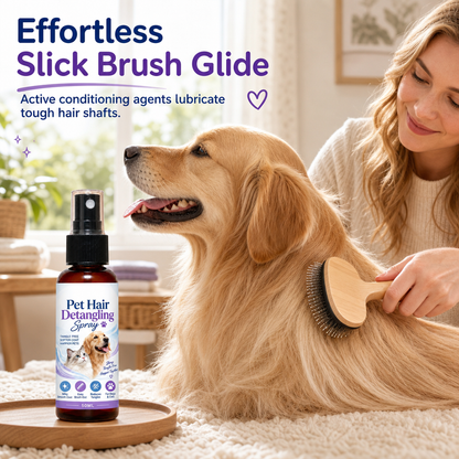 🐾✨ EN CE MOMENT : 50 % DE RÉDUCTION POUR UNE DURÉE LIMITÉE – Spray anti-boules de poils pour animaux de compagnie – Élimine les boules de poils – Réduit la chute de poils – Pelage doux et brillant – Pour chats à poils longs et chiens à poils bouclés