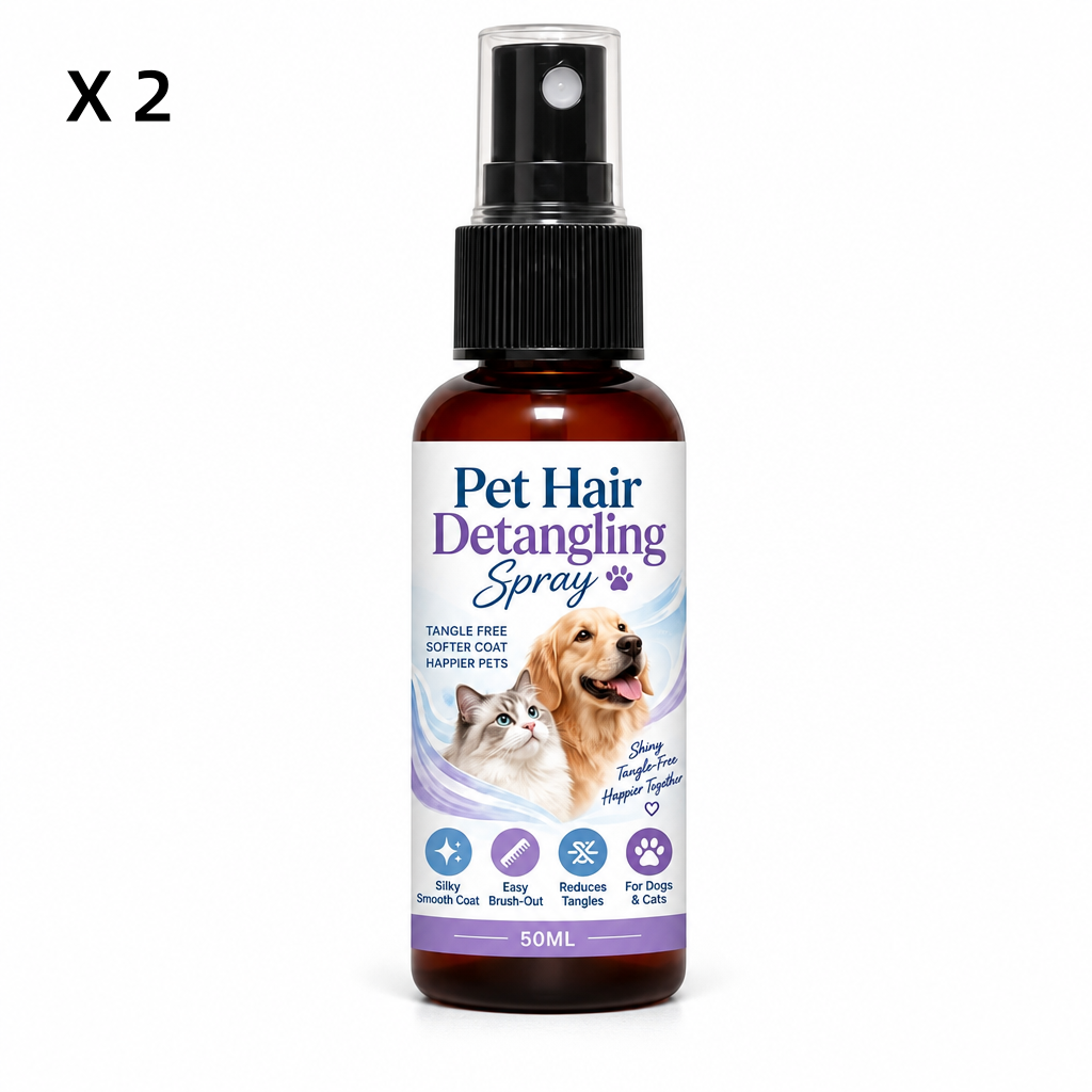 🐾✨ EN CE MOMENT : 50 % DE RÉDUCTION POUR UNE DURÉE LIMITÉE – Spray anti-boules de poils pour animaux de compagnie – Élimine les boules de poils – Réduit la chute de poils – Pelage doux et brillant – Pour chats à poils longs et chiens à poils bouclés