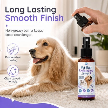🐾✨ EN CE MOMENT : 50 % DE RÉDUCTION POUR UNE DURÉE LIMITÉE – Spray anti-boules de poils pour animaux de compagnie – Élimine les boules de poils – Réduit la chute de poils – Pelage doux et brillant – Pour chats à poils longs et chiens à poils bouclés