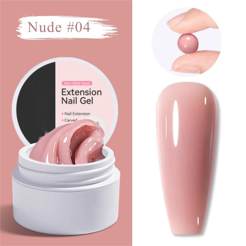 💅✨ PROMOTION D'ÉTÉ : 50 % DE RÉDUCTION ! Gel de renforcement pour extensions d'ongles — Ne coule pas, facile à utiliser 🥳