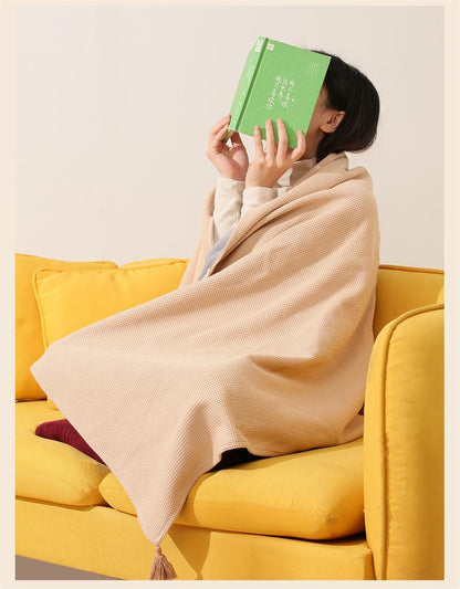 🔥 Soldes de Noël — 50 % de réduction ! ❄️ Restez au chaud tout l'hiver — Châle Couverture Chauffante Électrique Portable