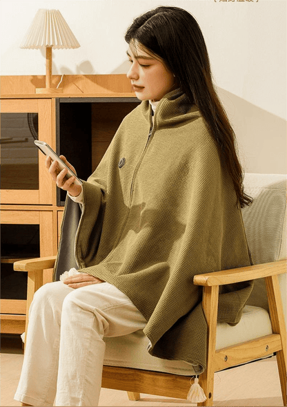 🔥 Soldes de Noël — 50 % DE RÉDUCTION ! ❄️ Restez au chaud tout l'hiver — Châle couverture chauffante électrique portable