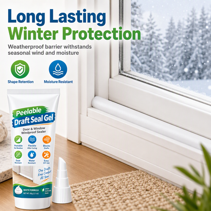 🚪50 % DE RÉDUCTION EN CE MOMENT ! Gel d'étanchéité pelable pour les interstices entre les portes et les fenêtres