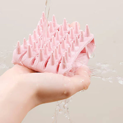 🔥50 % DE RÉDUCTION EN CE MOMENT ! 🚿Brosse de massage en silicone pour le cuir chevelu, douce et stimulant la circulation sanguine ✨