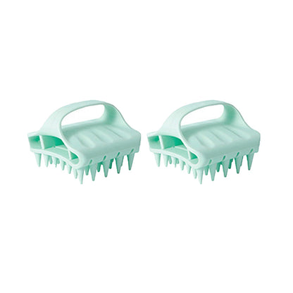 🔥50 % DE RÉDUCTION EN CE MOMENT ! 🚿Brosse de massage en silicone pour le cuir chevelu, douce et stimulant la circulation sanguine ✨