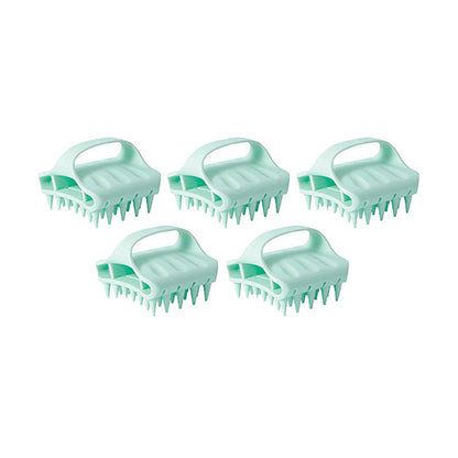 🔥50 % DE RÉDUCTION EN CE MOMENT ! 🚿Brosse de massage en silicone pour le cuir chevelu, douce et stimulant la circulation sanguine ✨