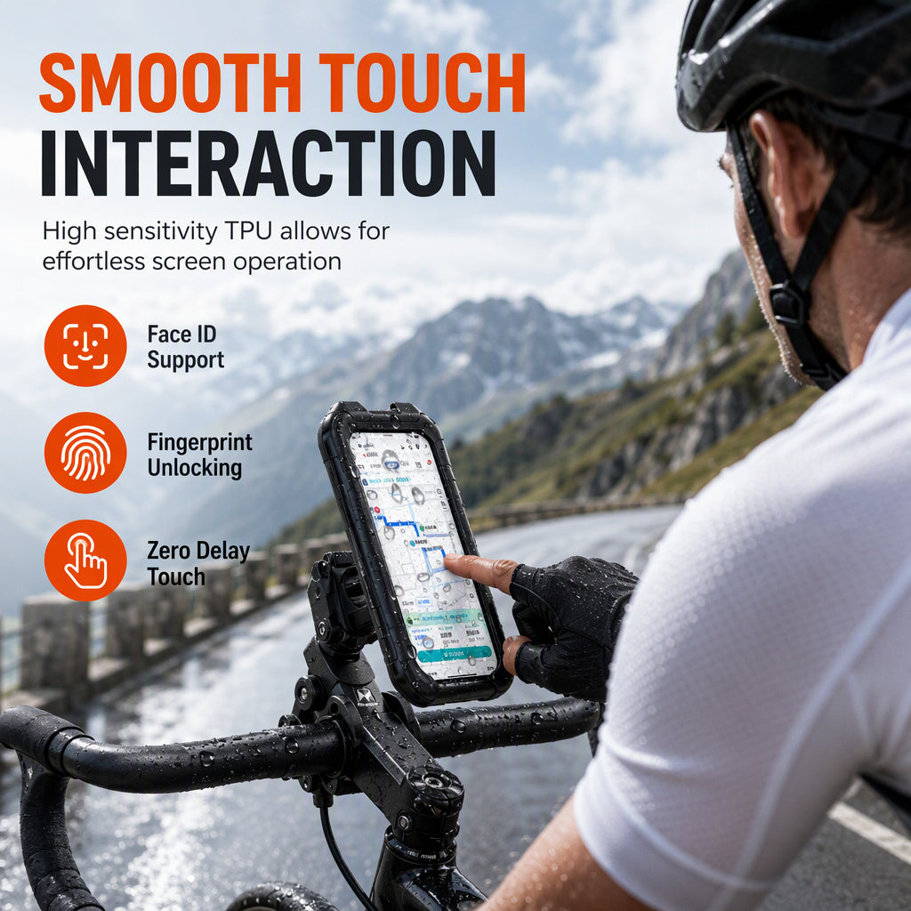 🚲 PROMO -50% ✨ Support Téléphone Étanche Vélo & Moto — IPX6 & Rotation 360° ⚡