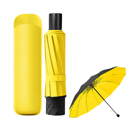 🔥 VENTE ÉCLAIR 🔥 Grand parasol pliable et résistant au vent – diamètre de 130 cm pour 4 personnes – armature en acier renforcée avec 12 baleines – UPF 50+ – 7 couleurs ! ☔✨
