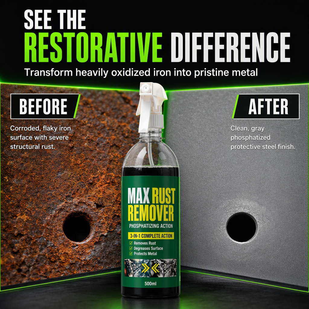 🔧 50% de Réduction ✨ Spray Dérouillant & Phosphatant 3-en-1 — Anticorrosion 💨
