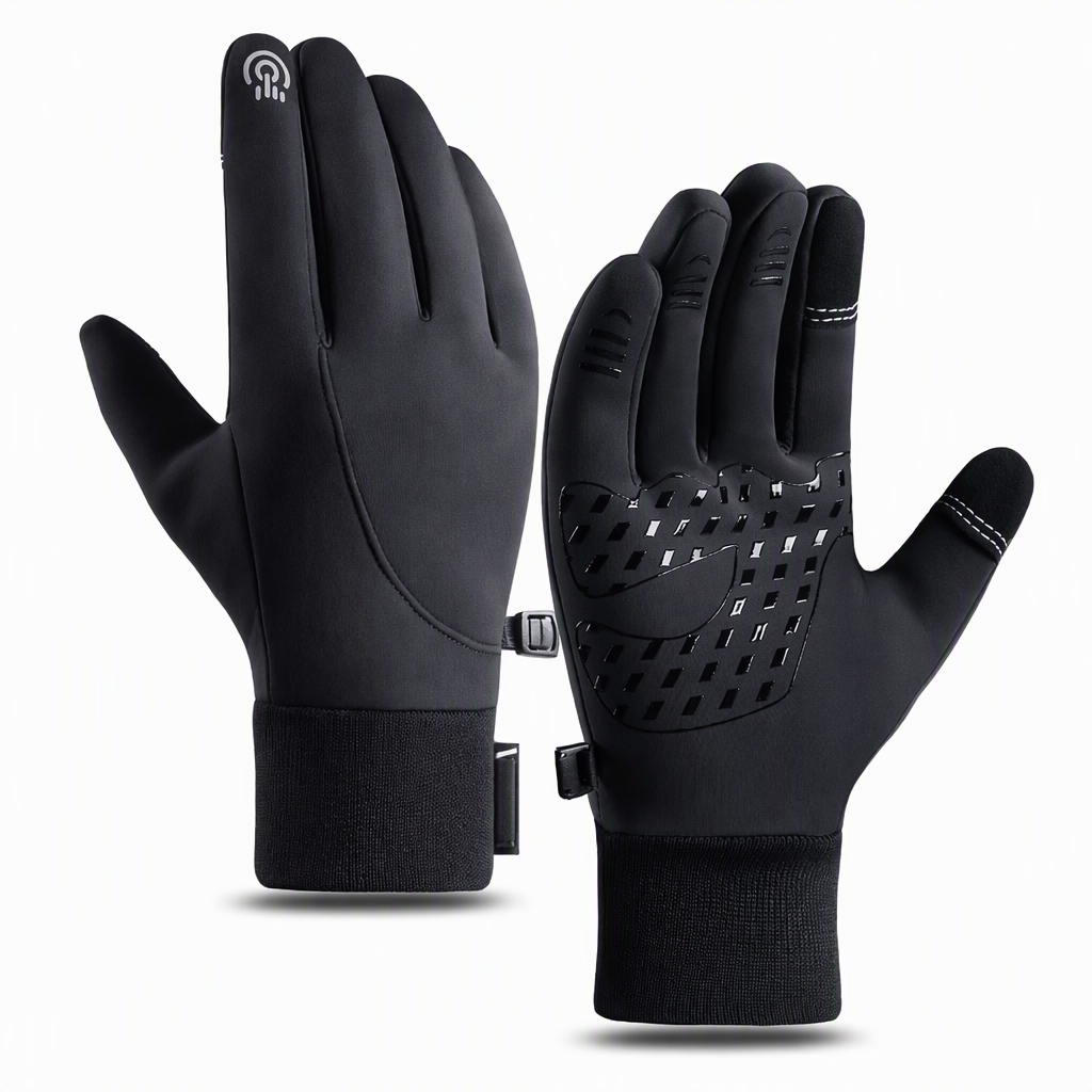 Gants de cyclisme d'hiver imperméables pour hommes et femmes