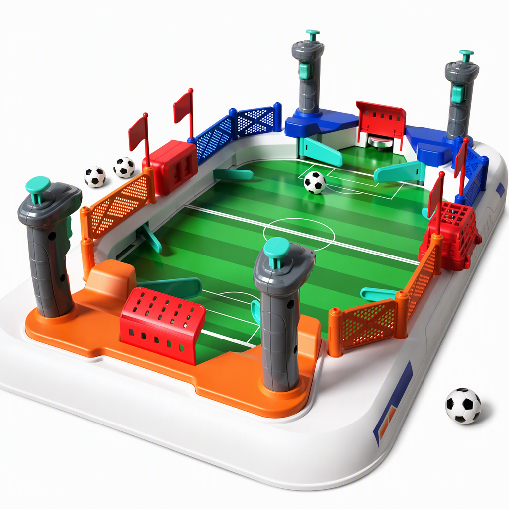 50% de Réduction – Jeu de Baby-Foot de Table Interactif 2 Joueurs