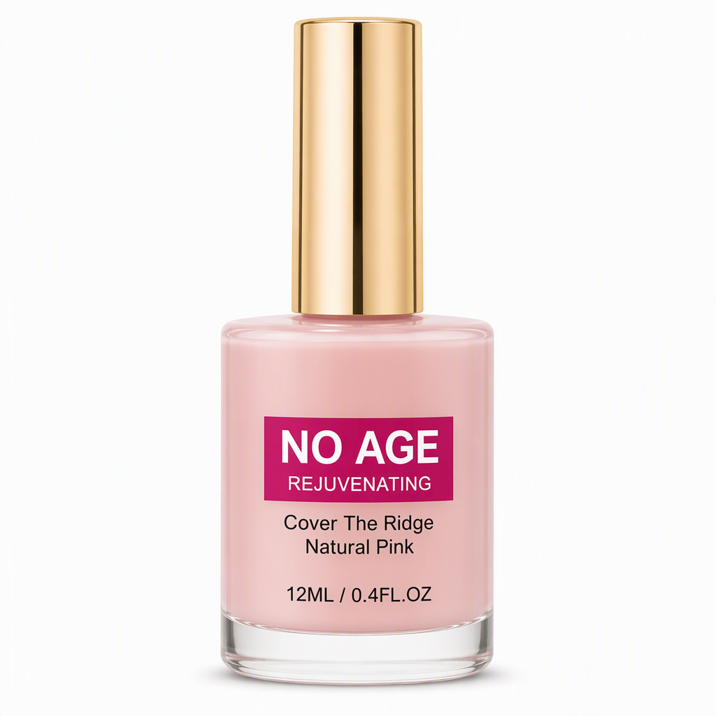 💅-50 % MAINTENANT ! Combleur de stries pour ongles rose naturel 12 ml, couche lissante revitalisante pour ongles, masque instantanément les stries verticales pour des ongles brillants et sains