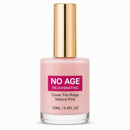 💅-50 % MAINTENANT ! Combleur de stries pour ongles rose naturel 12 ml, couche lissante revitalisante pour ongles, masque instantanément les stries verticales pour des ongles brillants et sains