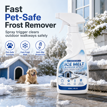 Spray de dégivrage et de fonte de neige pour extérieur