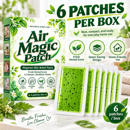 🌿Patchs anti-acariens à l'armoise ✨Patch anti-acariens longue durée pour la maison, protection naturelle contre les acariens, pour placards, lits et canapés, 6 patchs par paquet