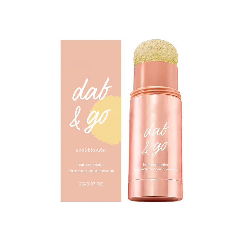 Bâton de poudre d'ombre capillaire instantanée avec applicateur à éponge