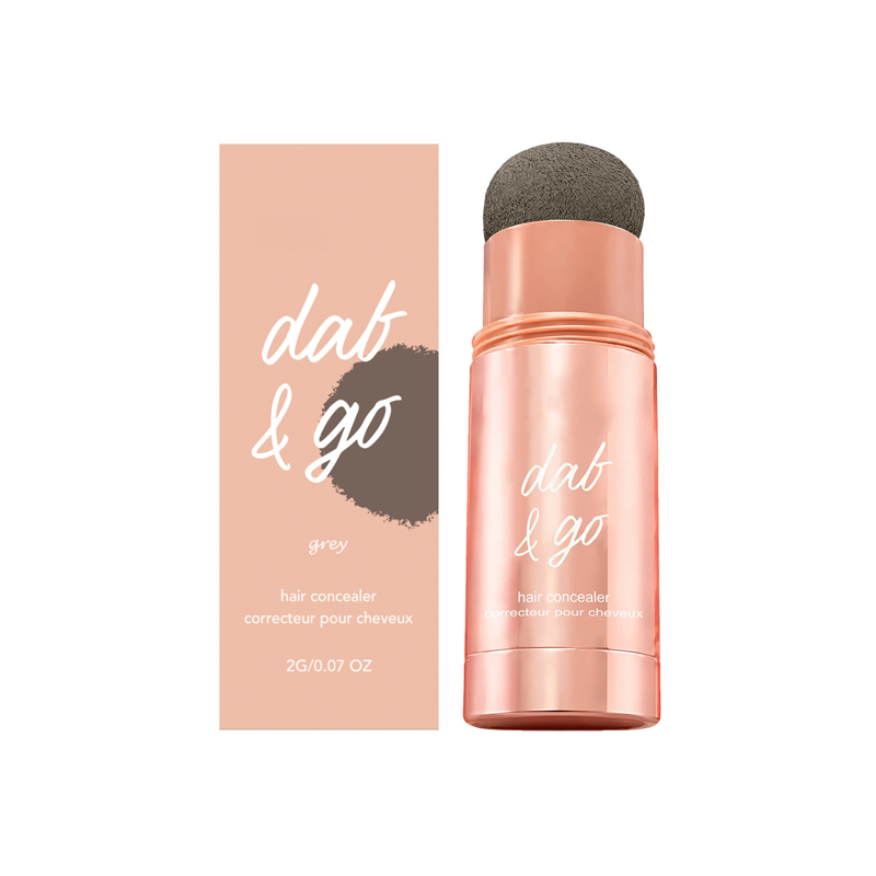 Bâton de poudre d'ombre capillaire instantanée avec applicateur à éponge