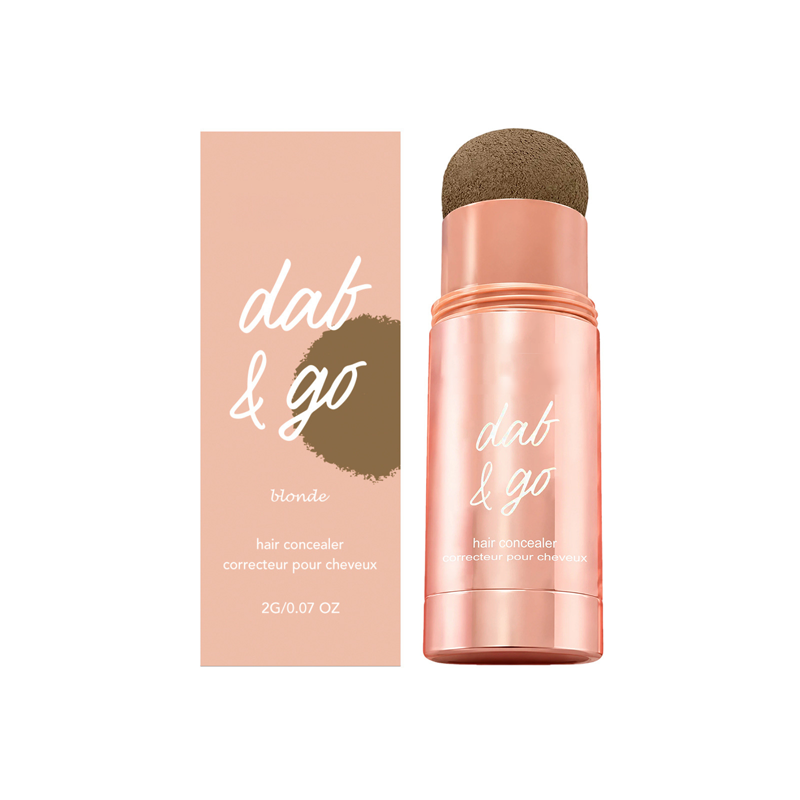 Bâton de poudre d'ombre capillaire instantanée avec applicateur à éponge