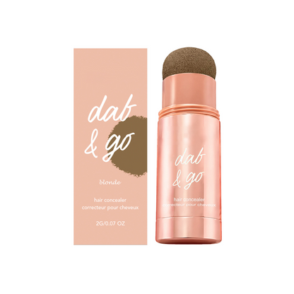 Bâton de poudre d'ombre capillaire instantanée avec applicateur à éponge