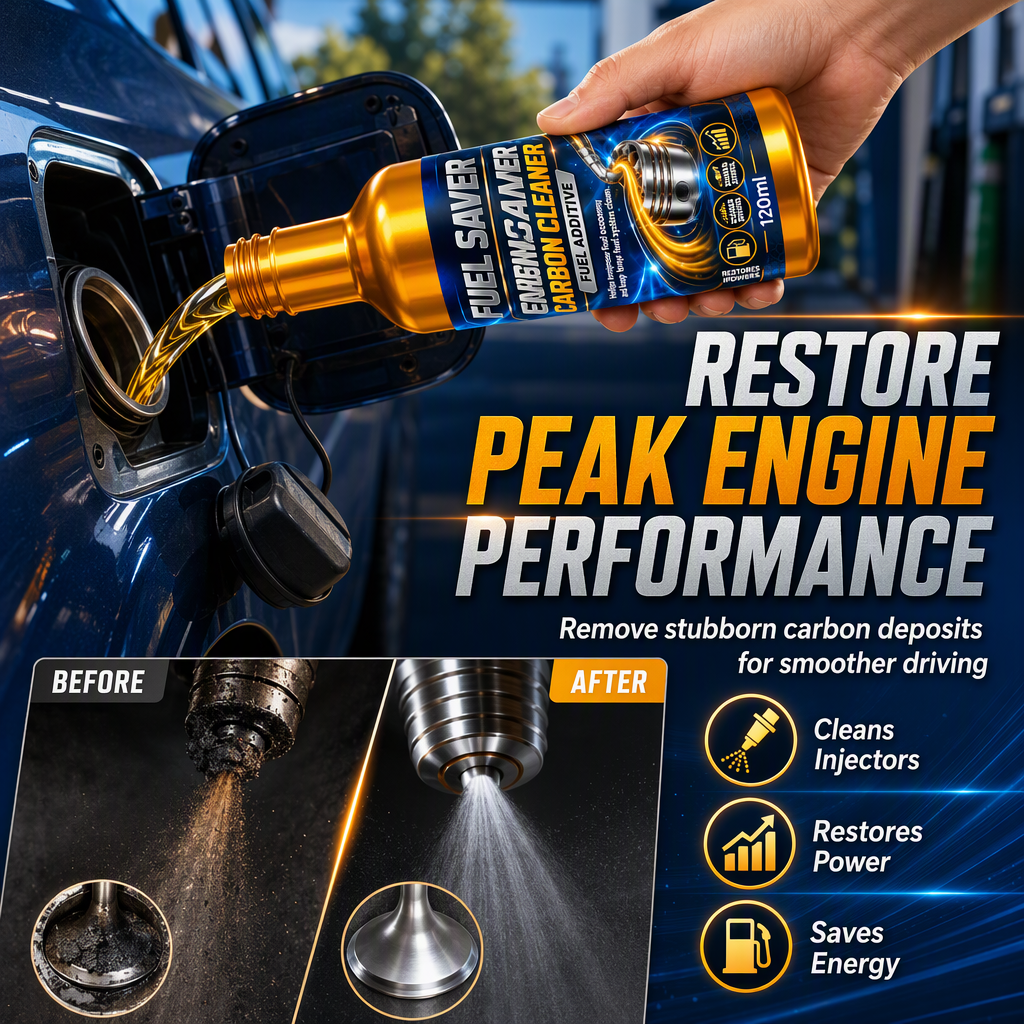 🚗 OFFRE LIMITÉE : 50 % DE RÉDUCTION ! ✨ Additif nettoyant pour système automobile – Élimine les dépôts de carbone, redonne de la puissance, économise du carburant ⛽
