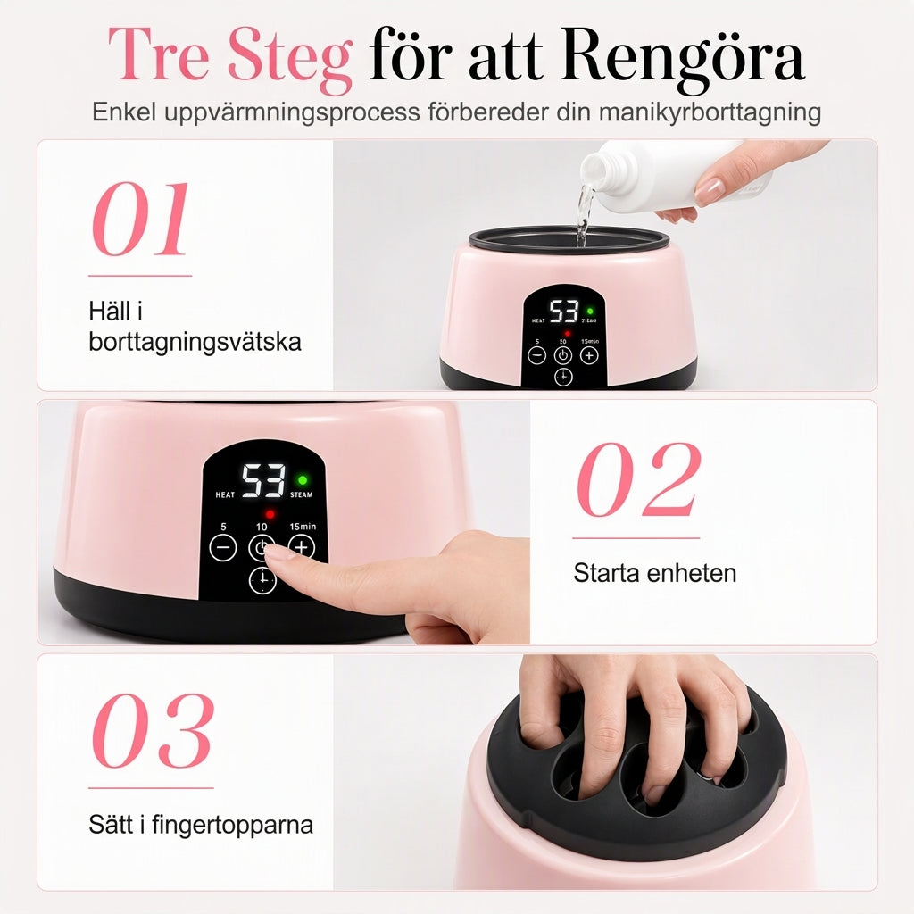 ⏳🔥 Offre limitée : -50 % ! ⏰ Appareil électrique de dépose à vapeur 36 W pour vernis gel et ongles en acrylique, usage professionnel