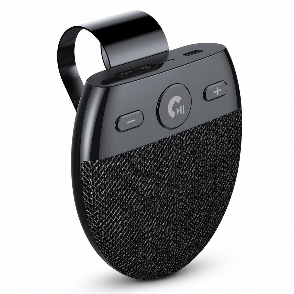50% de Réduction – Kit Mains-Libres Bluetooth Voiture pour Pare-Soleil et Audio