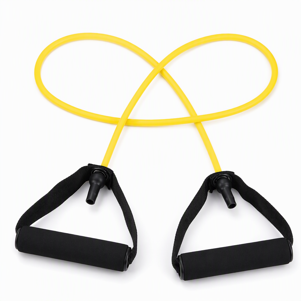 Bande de résistance avec pédales multifonctionnelle, corde de traction élastique pour exercices abdominaux, entraînement à domicile, yoga et Pilates, fitness pour hommes et femmes