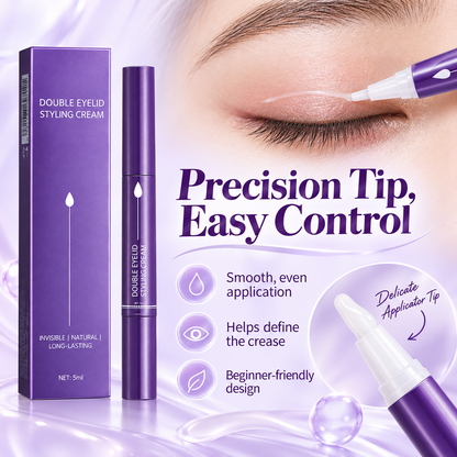 Stylo crème invisible pour paupières doubles
