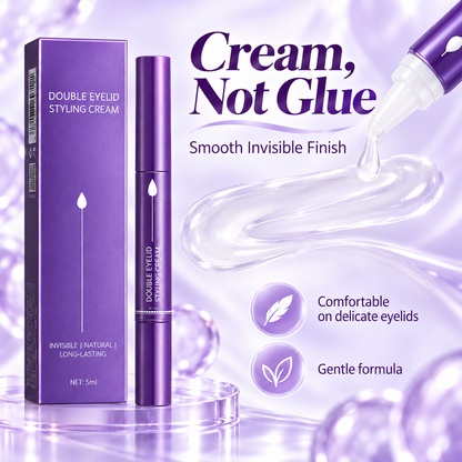 Stylo crème invisible pour paupières doubles