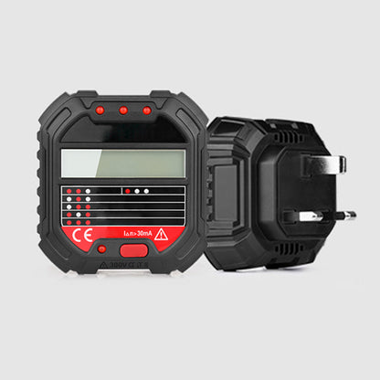 ⚡🔥50% DE RÉDUCTION ! Testeur de prises numérique LCD, test RCD, détecte défauts de câblage🔌
