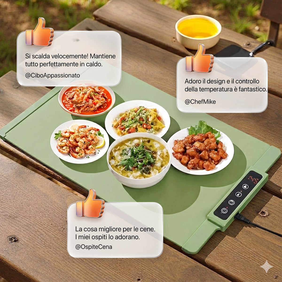 Tapis chauffant électrique pour aliments