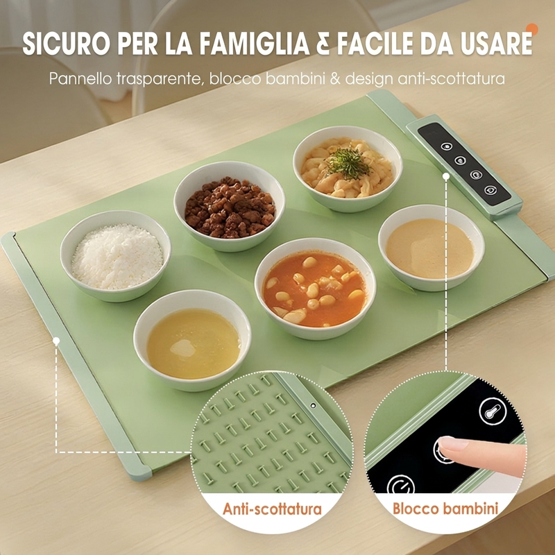 Tapis chauffant électrique pour aliments