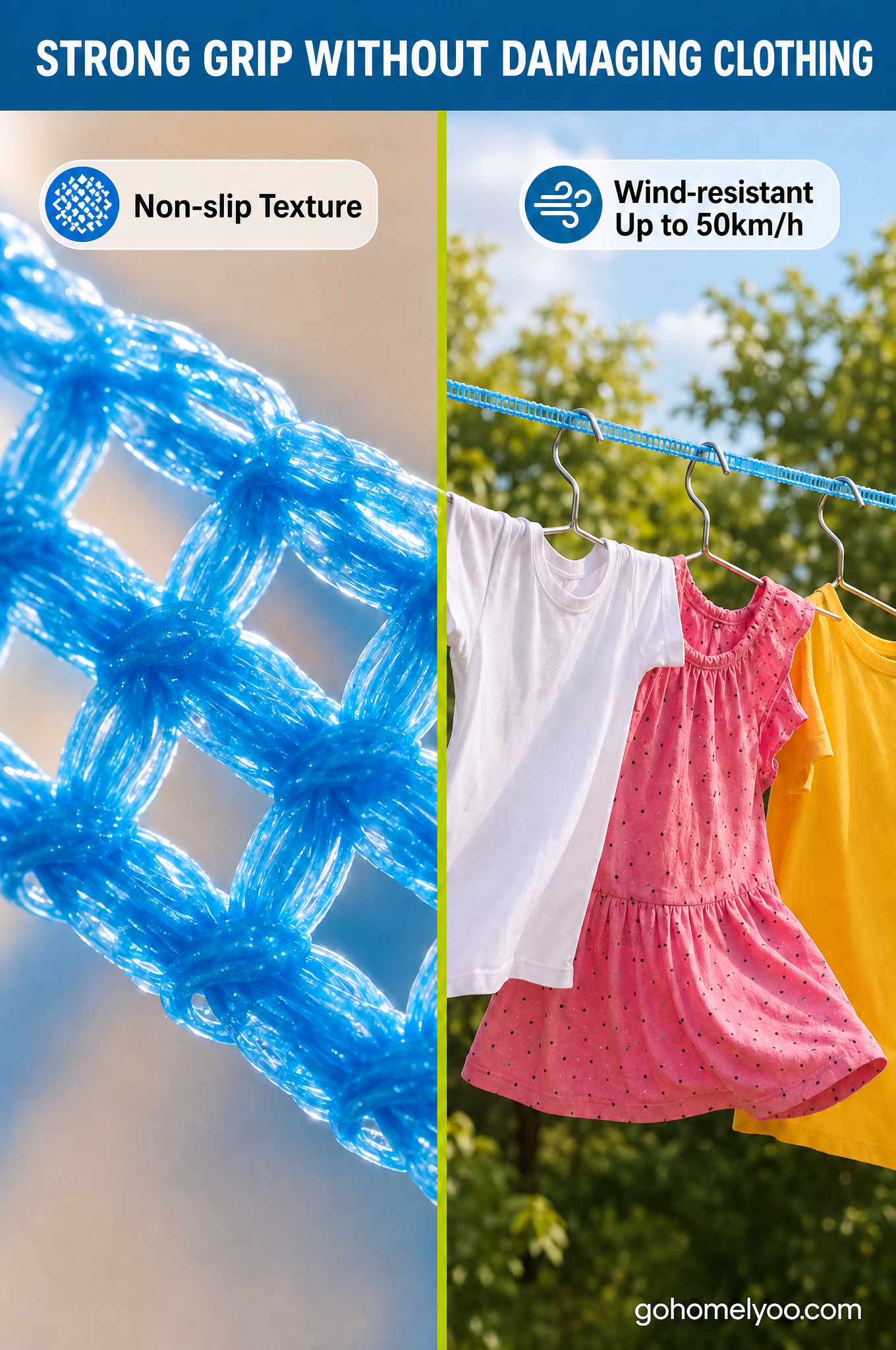 💥 1 acheté, 1 offert 🔗 Linge de linge anti-vent et antidérapant 👕 Finis les problèmes de linge par temps venteux 🌬️