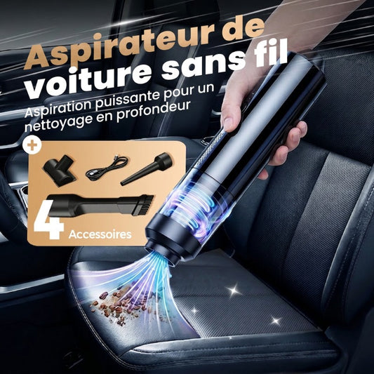 🚗 Vente chaude💖 Aspirateur de voiture sans fil Slim V8 Mate haute puissance 13000Pa/30AW