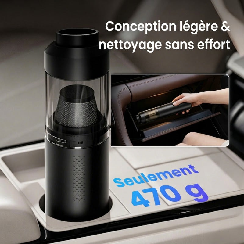🚗 Vente chaude💖 Aspirateur de voiture sans fil Slim V8 Mate haute puissance 13000Pa/30AW