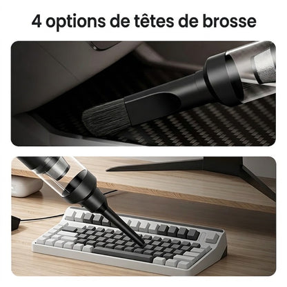 🚗 Vente chaude💖 Aspirateur de voiture sans fil Slim V8 Mate haute puissance 13000Pa/30AW