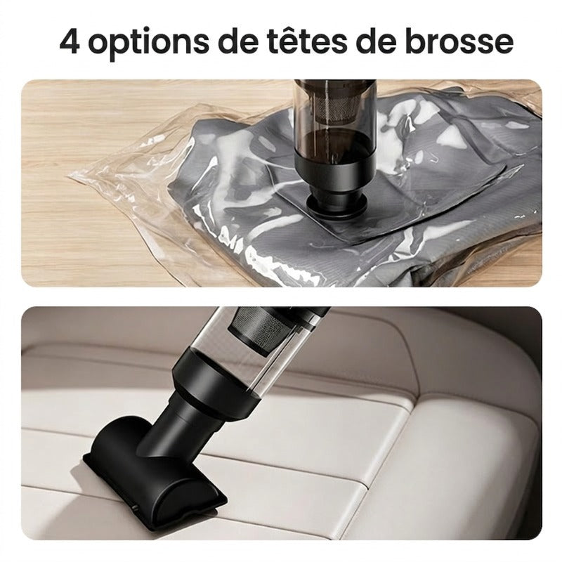 🚗 Vente chaude💖 Aspirateur de voiture sans fil Slim V8 Mate haute puissance 13000Pa/30AW
