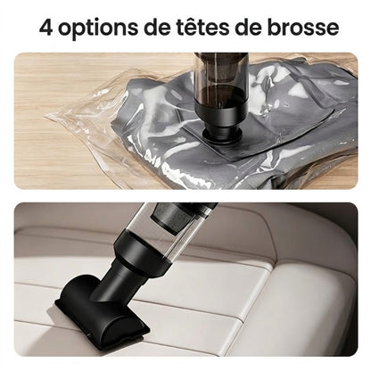 🚗 Vente chaude💖 Aspirateur de voiture sans fil Slim V8 Mate haute puissance 13000Pa/30AW