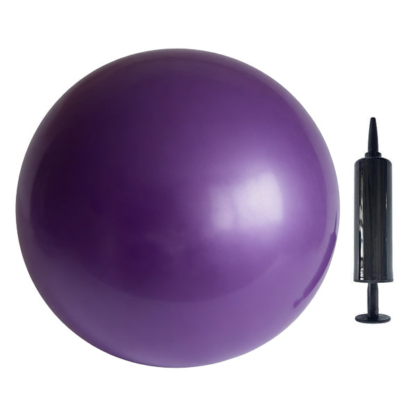 🤸‍♀️ 50% DE RÉDUCTION ! ⚽ Ballon Pilates 9 Pouces – Anti-Éclatement, Pompe Incluse & Idéal pour Fitness 📦💪